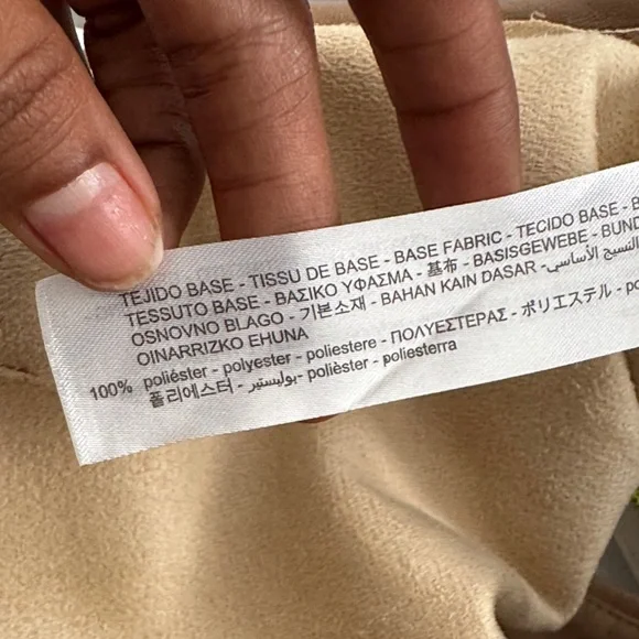 ZARA faux leather Tan Women's skinny Pants size M - Picture 14 of 14